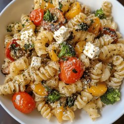 Baked Feta Pasta with Veggies