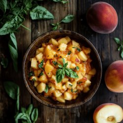 Fresh Peach Salsa