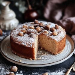 Gâteau moelleux aux noisettes