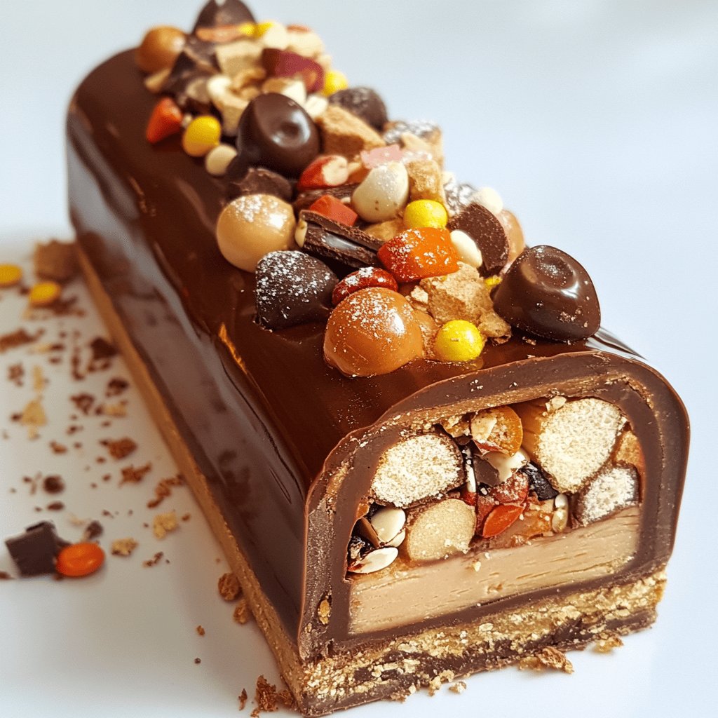 Bûche Kinder Bueno Gourmande