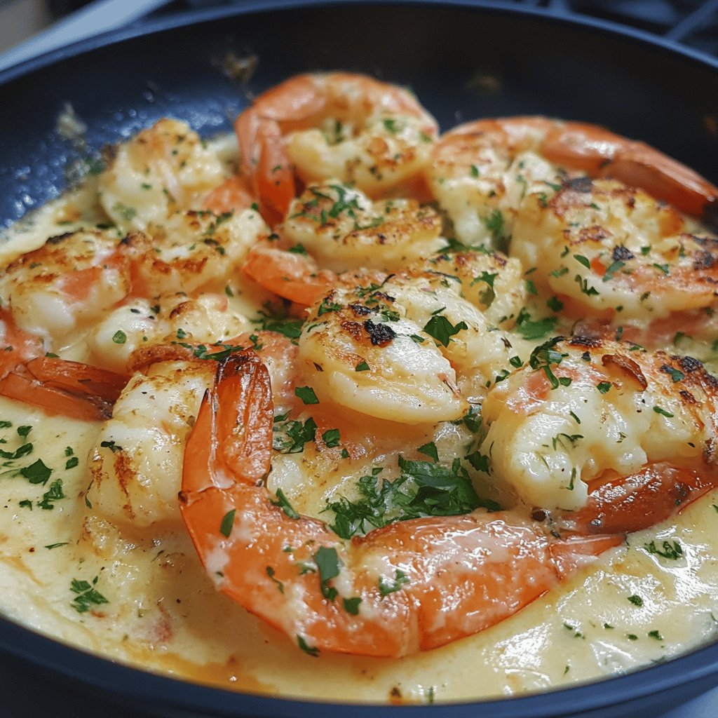 Gambas à l'armoricaine au Cookeo