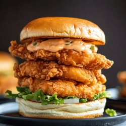 Delicious Fried Chicken Sandwich