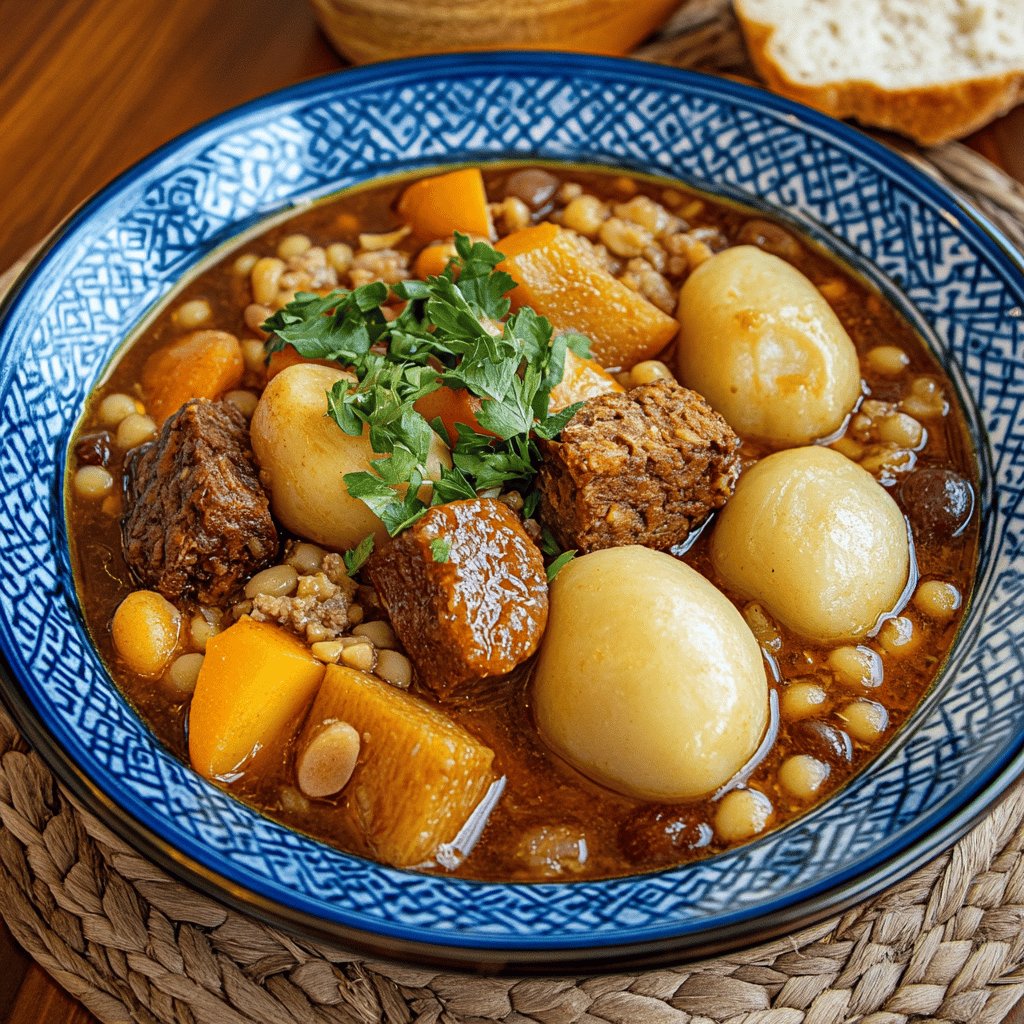 Traditional Kosher Cholent