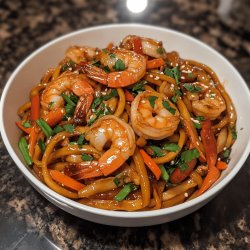 Delicious Shrimp Lo Mein