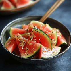 Japanese Pickled Watermelon Rind