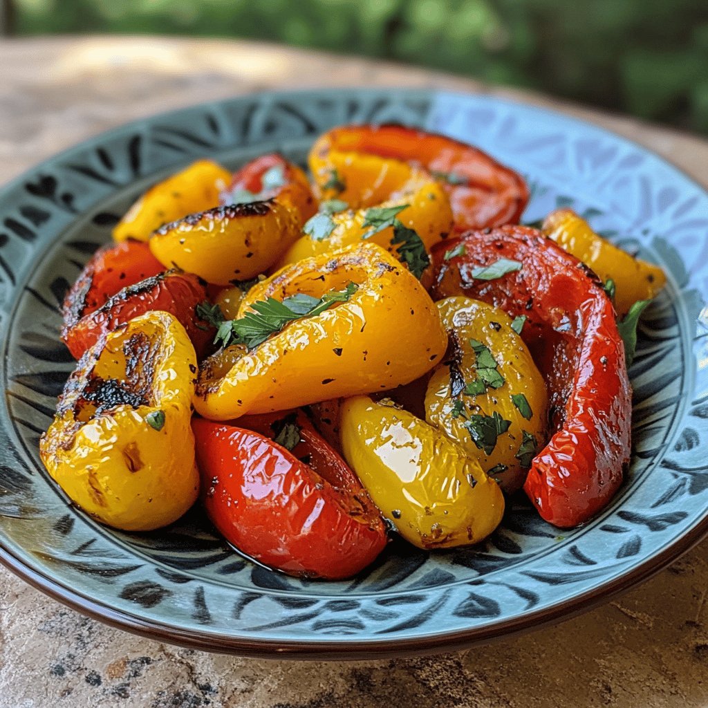 Simple Roasted Peppers