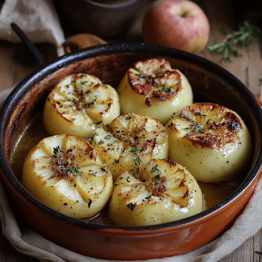 Boudins blancs aux pommes