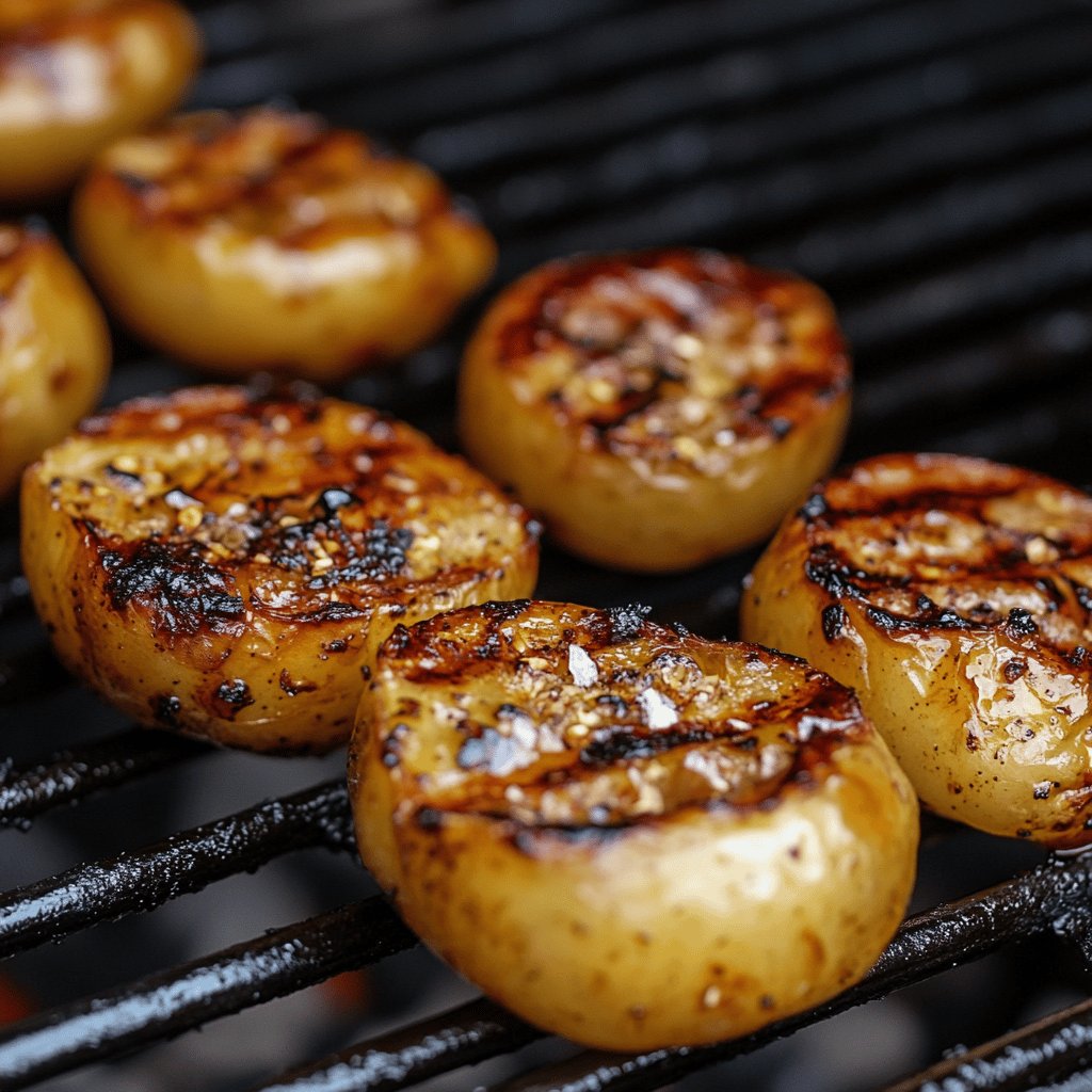 Pommes de terre grillées au barbecue