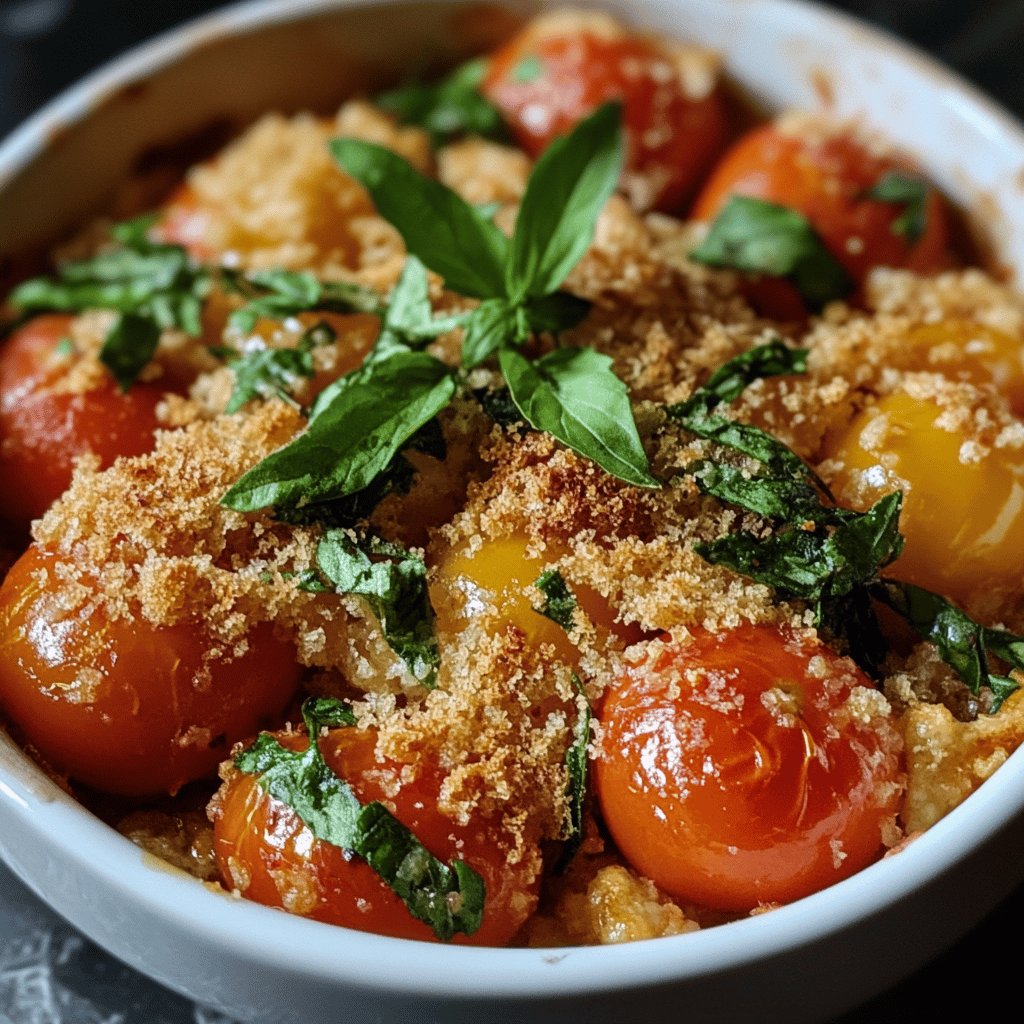 Crumble de tomates