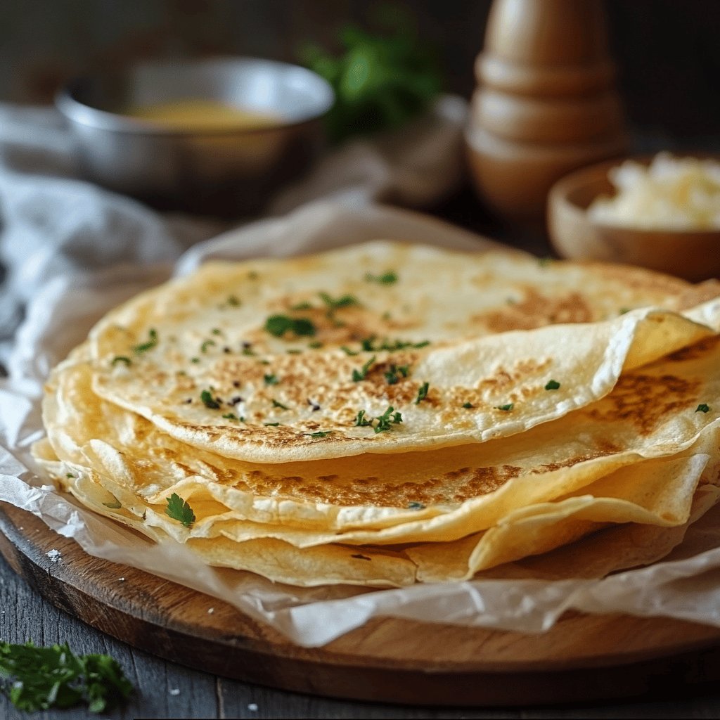 Tortilla au four légère