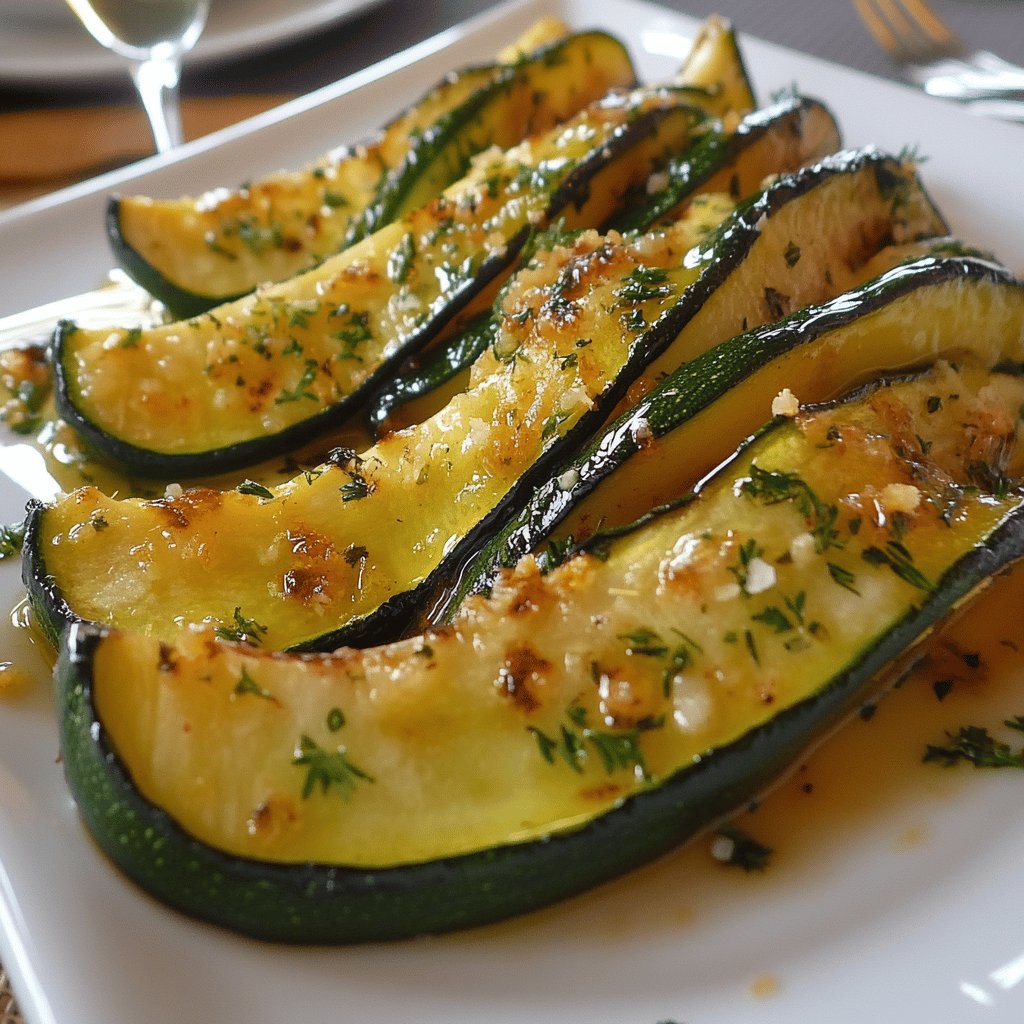 Courgettes à l'aigre-doux maison