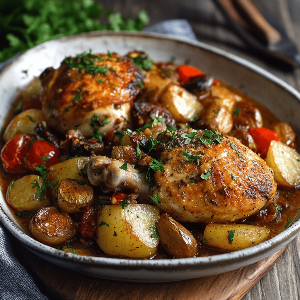 Poulet au Maroilles Gourmand