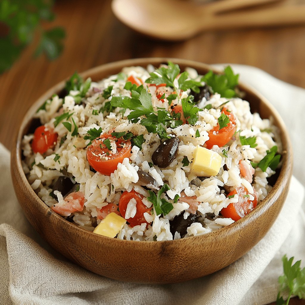 Salade de riz à la niçoise