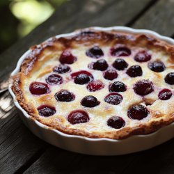 Clafoutis aux cerises facile