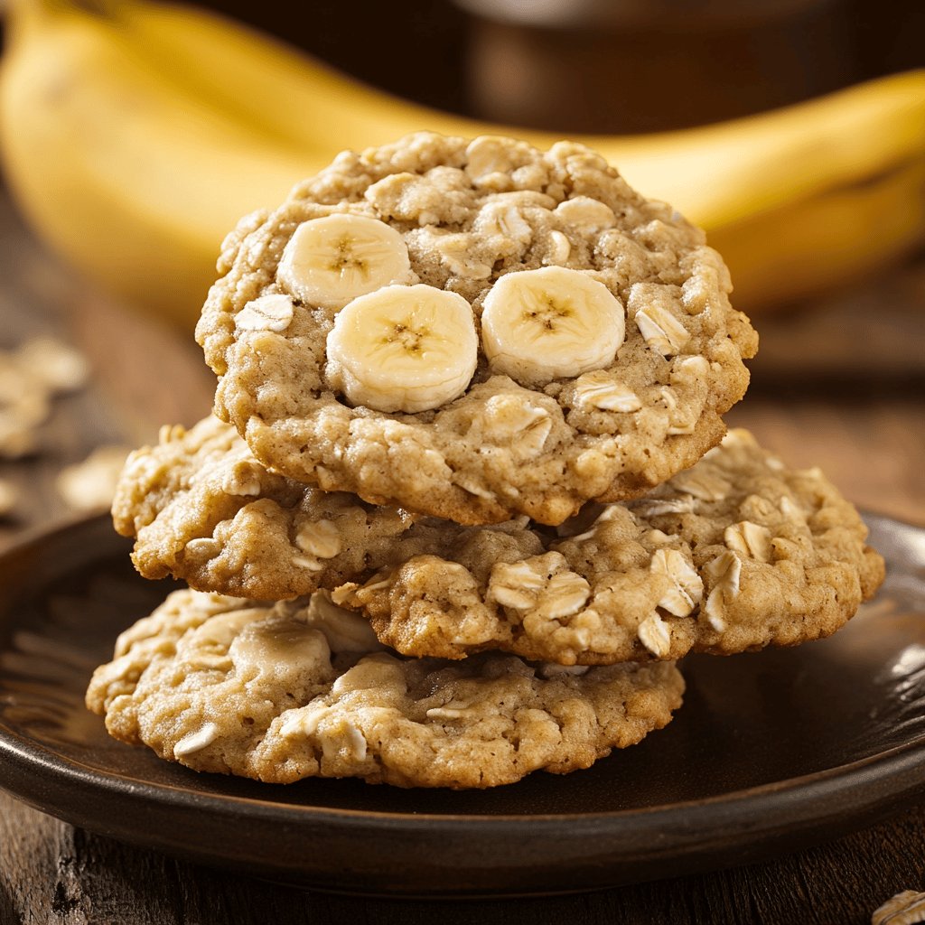 Banana Oatmeal Cookies