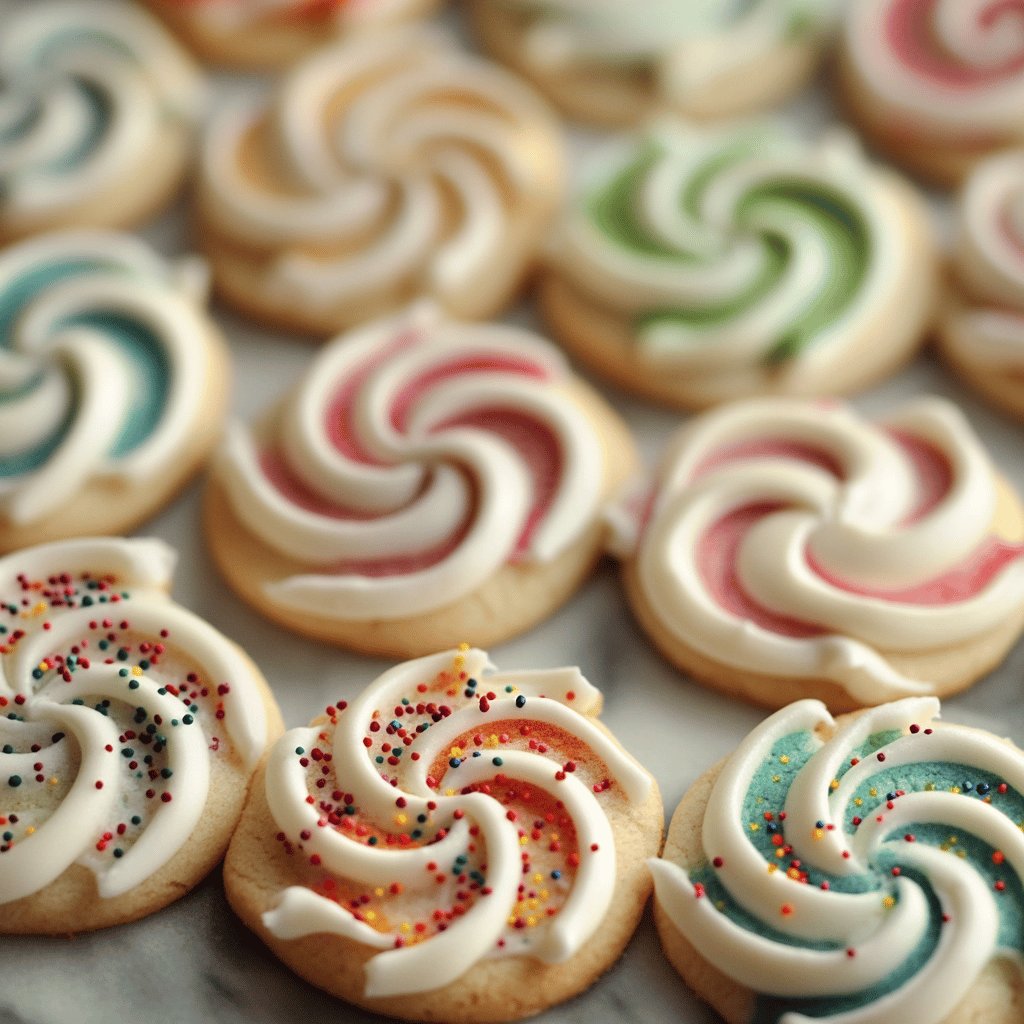 Festive Pinwheel Cookies