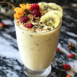 Delicious Fruit Yogurt Smoothie