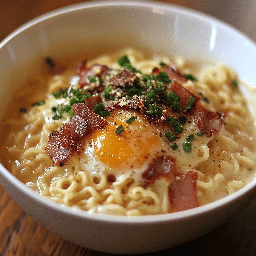 Ramen Carbonara