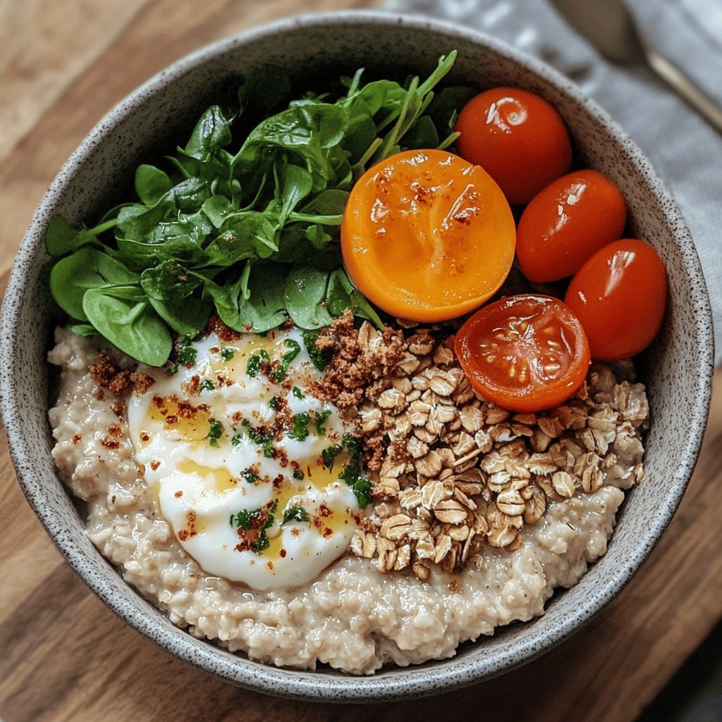 Simple Savory Oatmeal