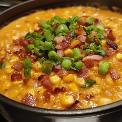 Cajun Corn and Bacon Maque Choux