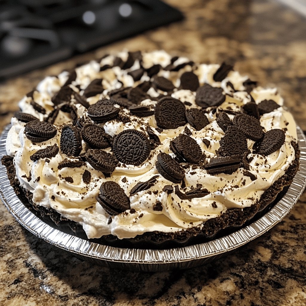 Creamy Oreo Pie