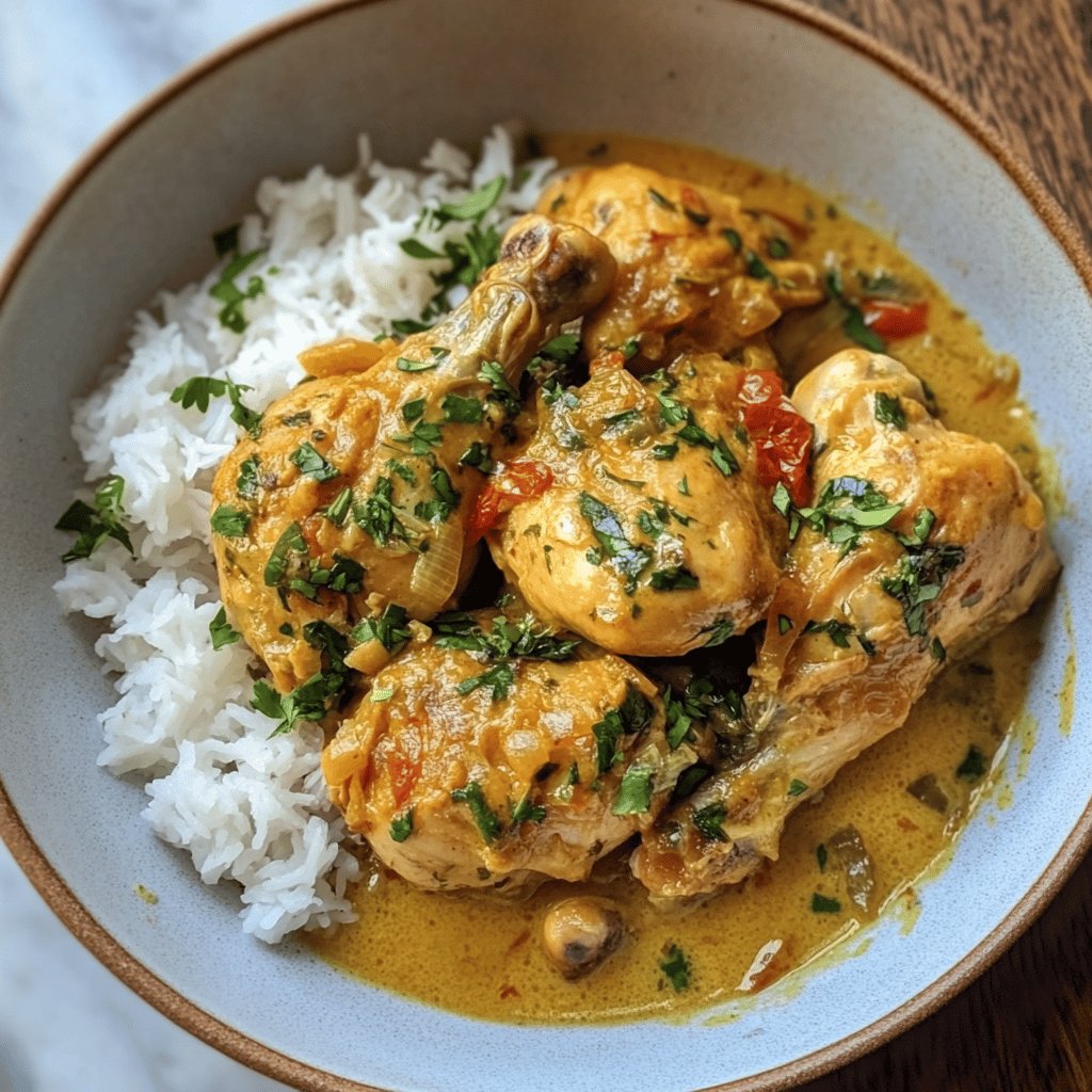 Curried Coconut Chicken