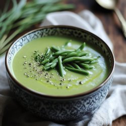 Velouté de haricots verts