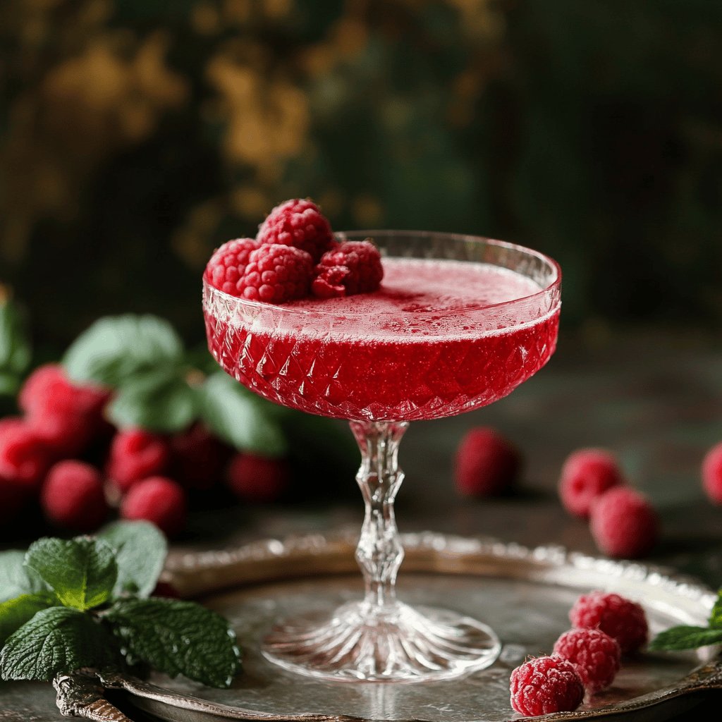 Coupe champenoise à la framboise