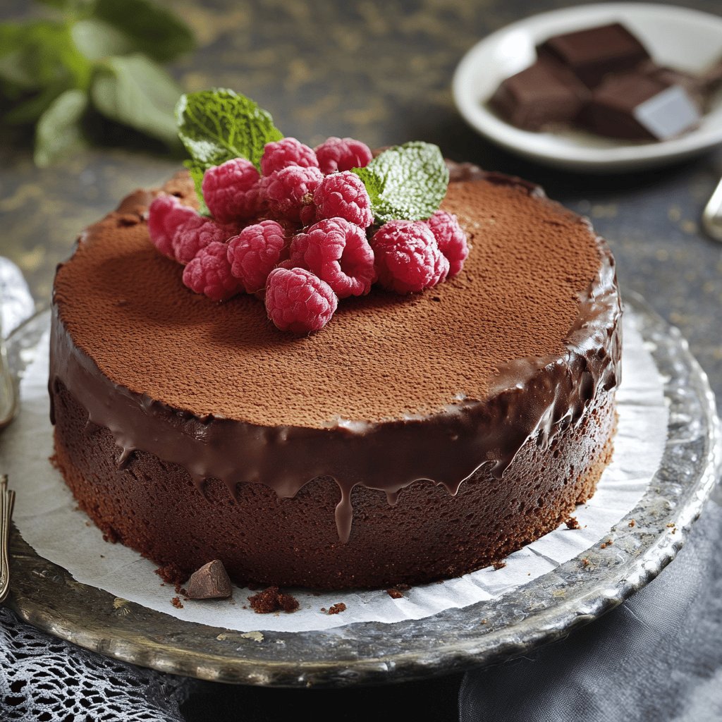 Gâteau au yaourt et chocolat