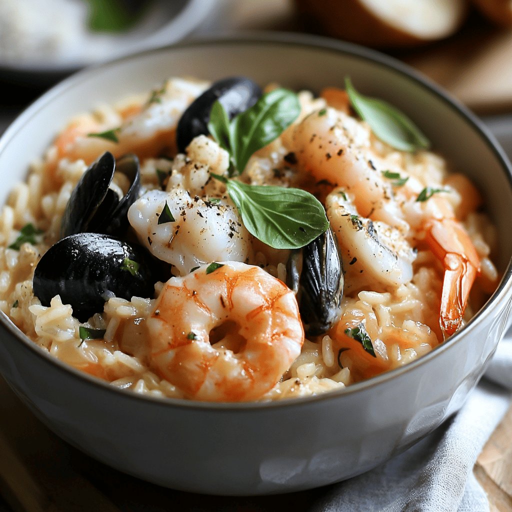 Risotto aux fruits de mer