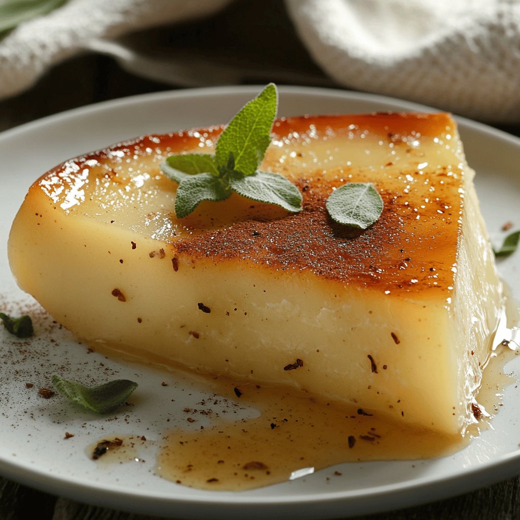 Flan aux poires rapide