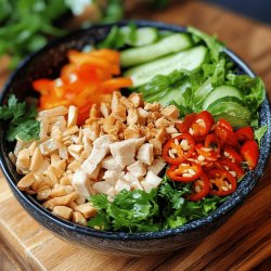 Salade vietnamienne maison