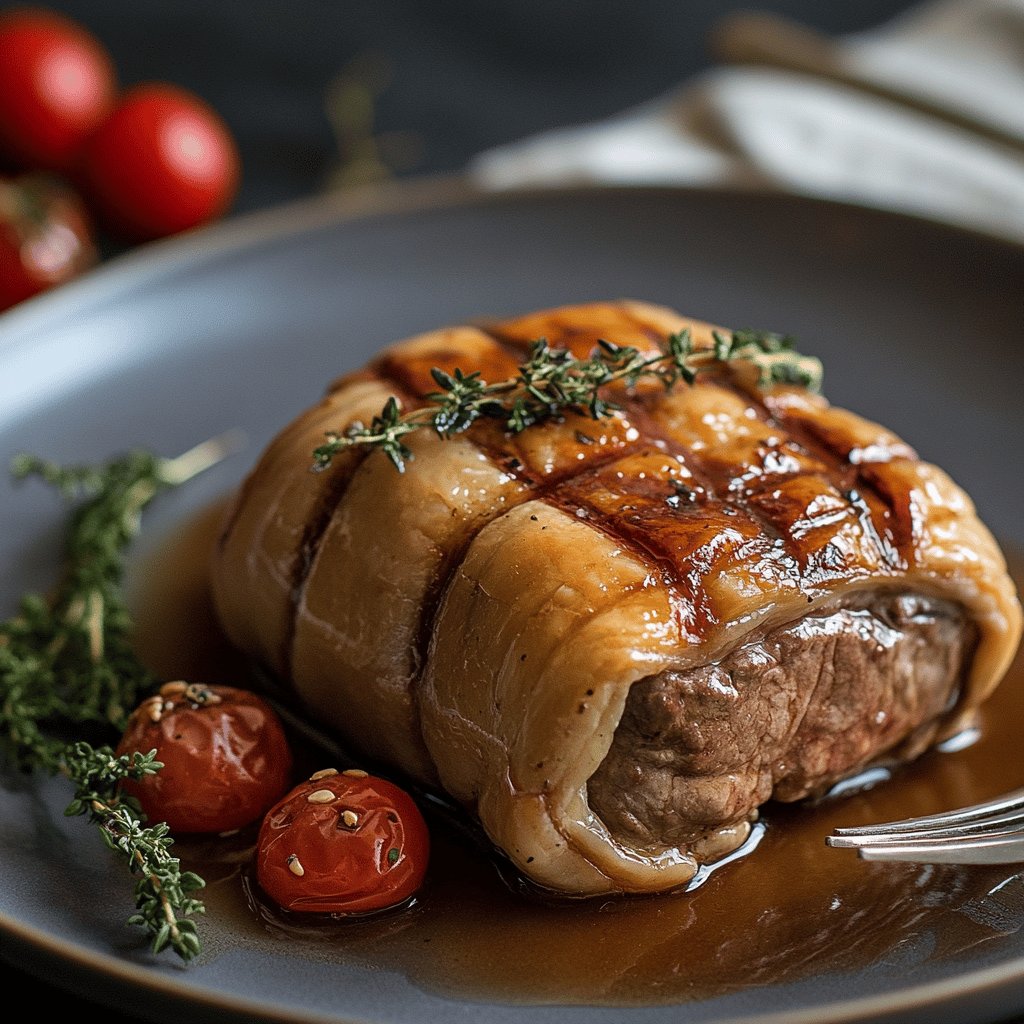 Filet mignon en croûte moelleux