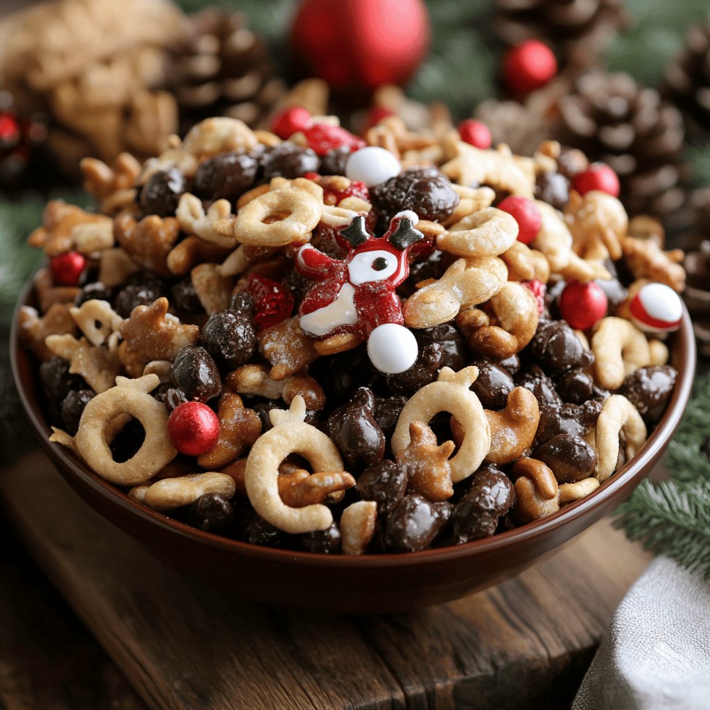 Holiday Reindeer Snack Mix