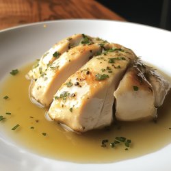 Simple Poached Chicken Breast