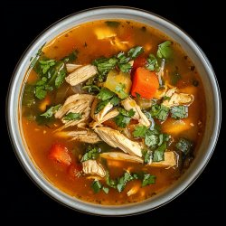 Spicy Mexican Chicken Soup