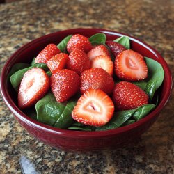 Strawberry Spinach Salad