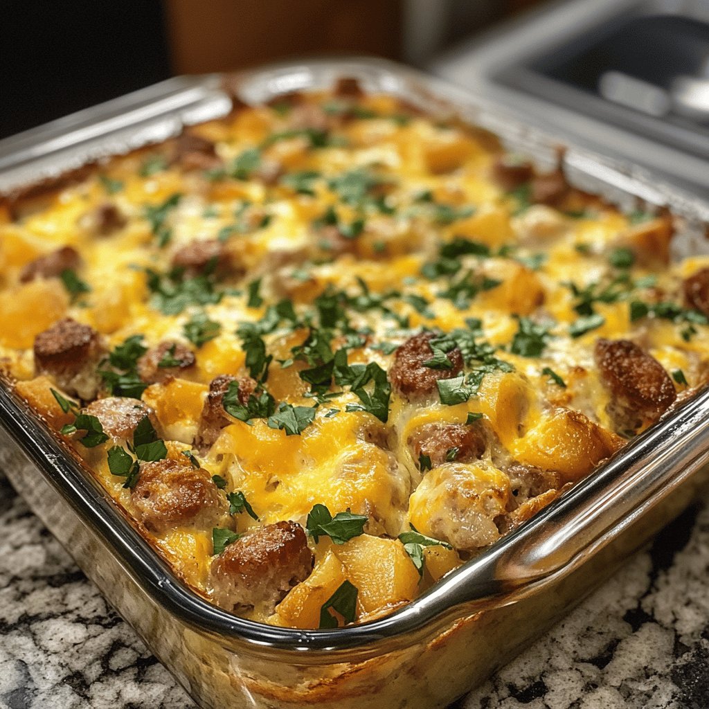 Egg and Sausage Casserole