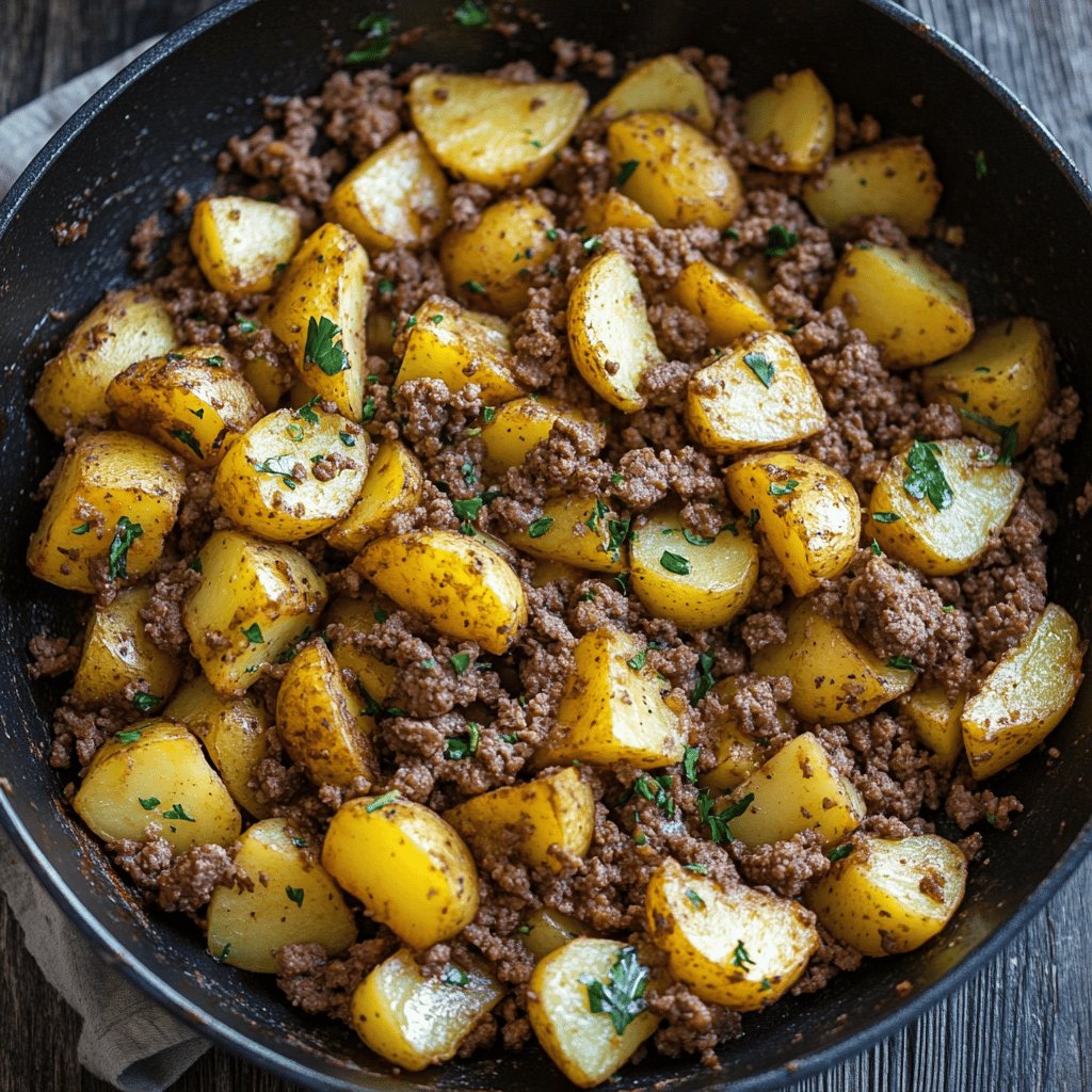 Ground Beef and Potatoes