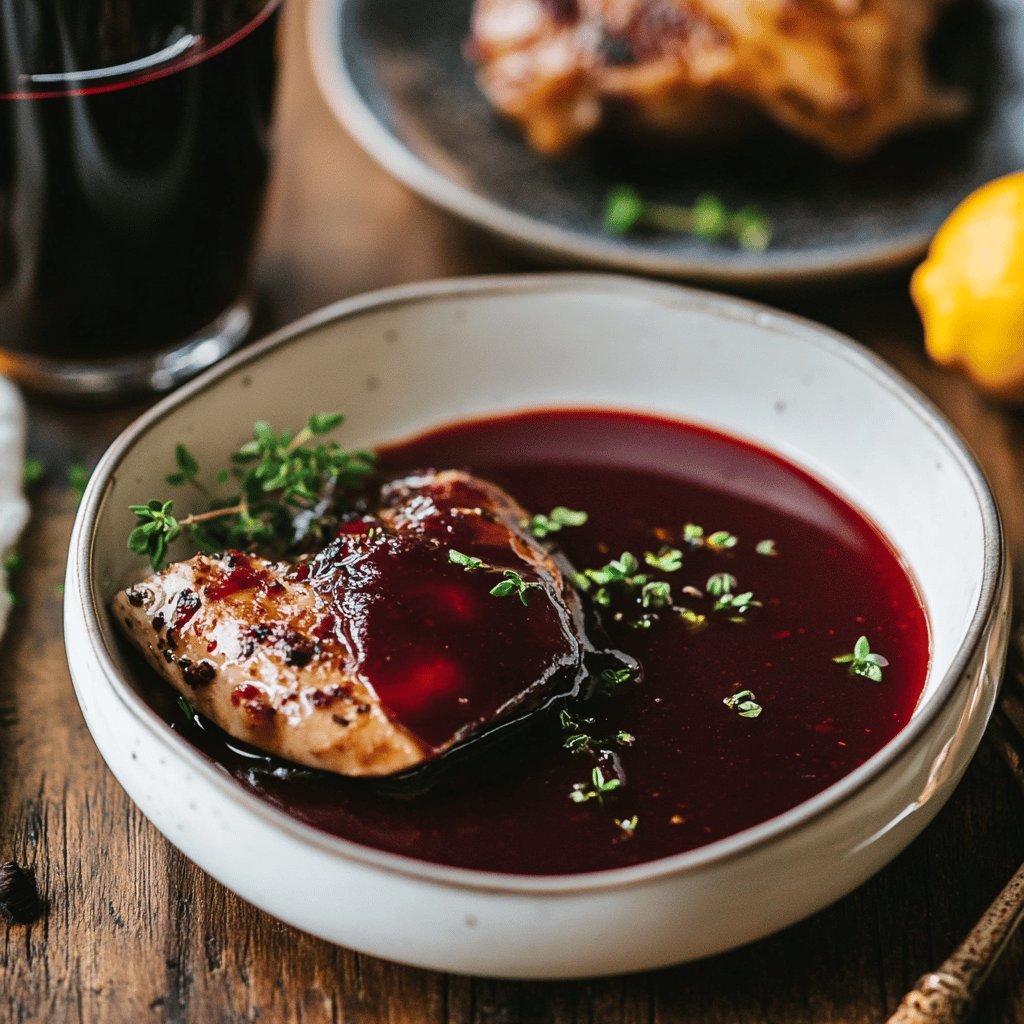 Red Wine Reduction Sauce