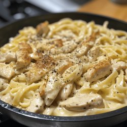 Simple Chicken Alfredo