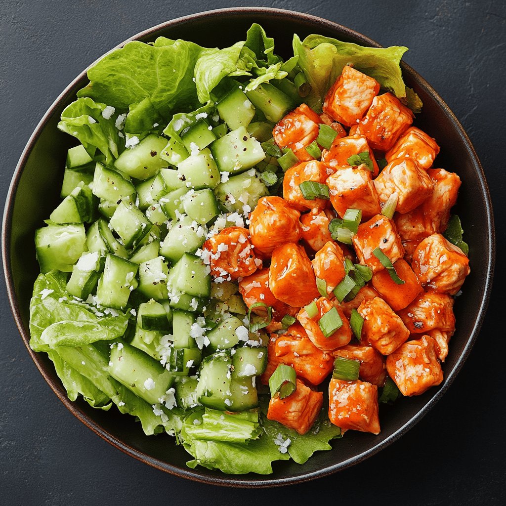 Spicy Buffalo Chicken Salad