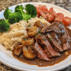 Slow Cooker Tender Round Steak