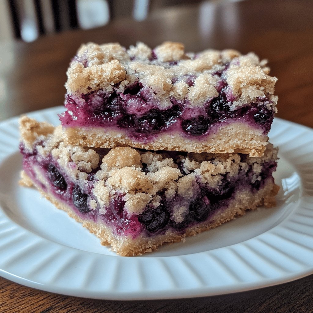 Blueberry Crumb Bars