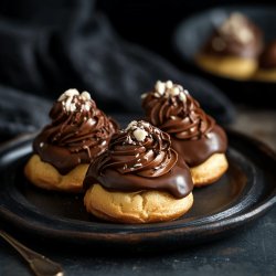 Profiteroles au chocolat maison