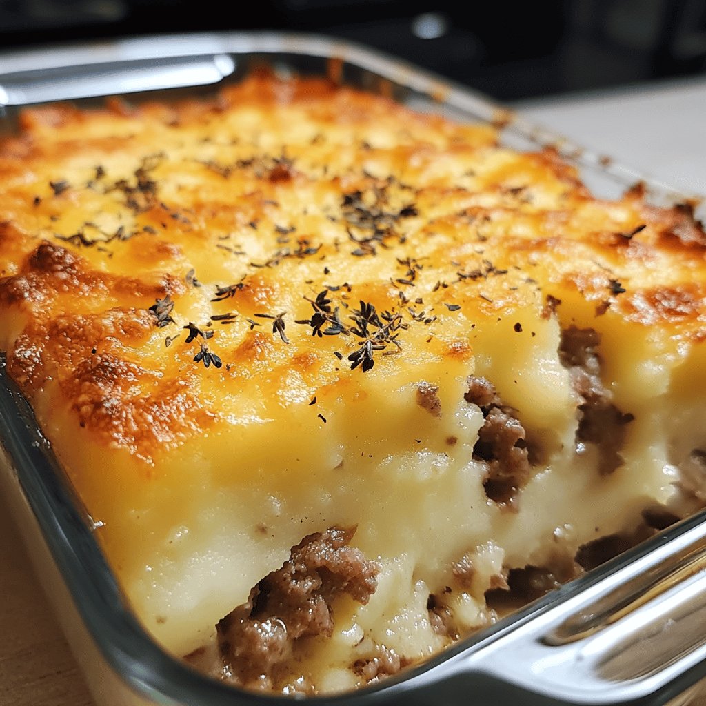 Hachis parmentier à la patate douce