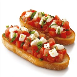 Bruschetta à la mozzarella