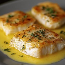 Filets de limande au beurre citronné