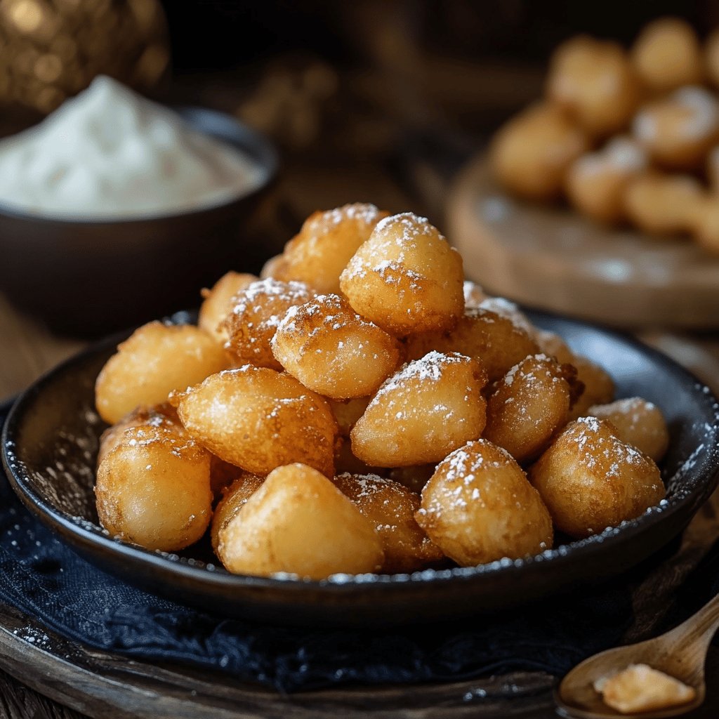 Beignets de pommes de terre croustillants