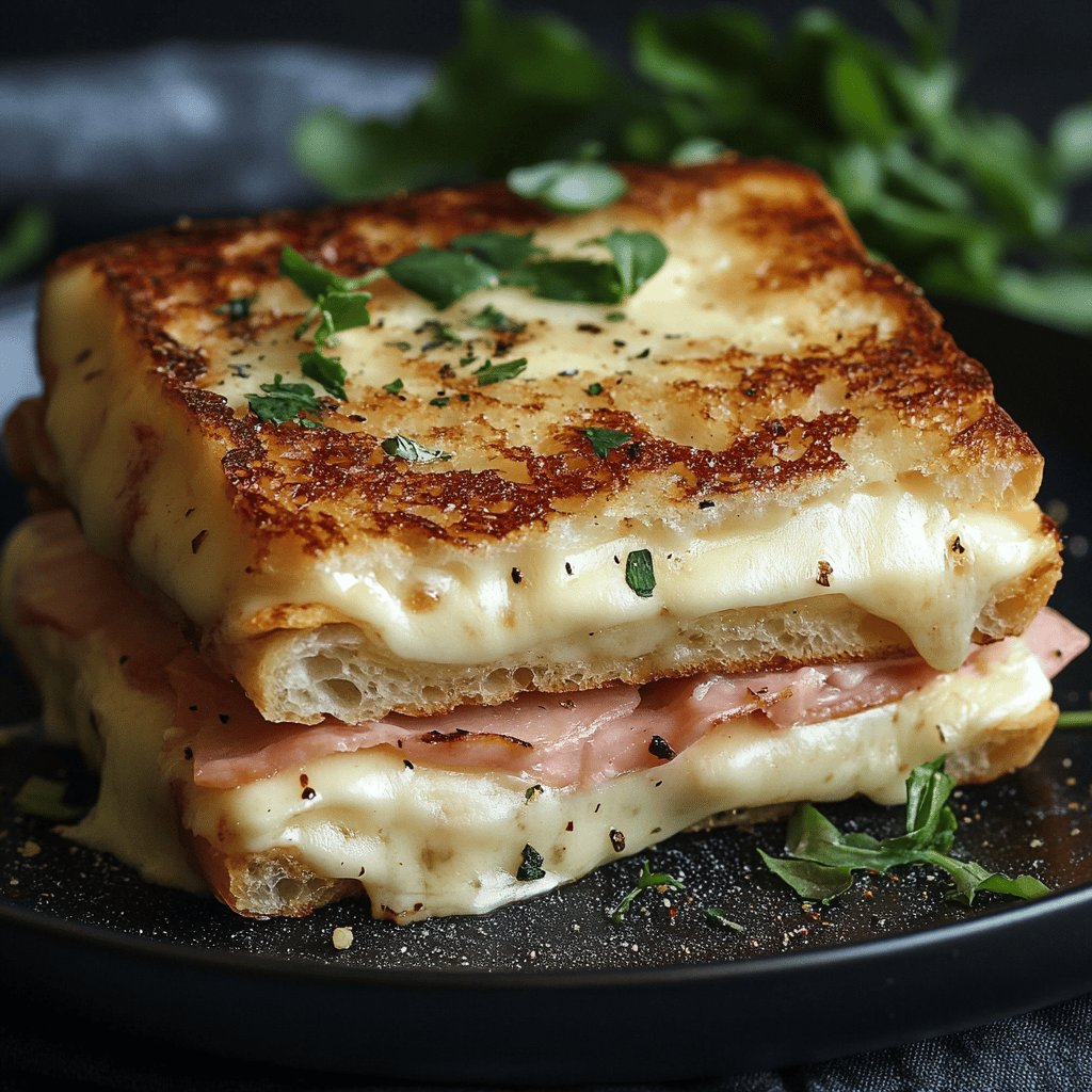 Croque-monsieur fondant